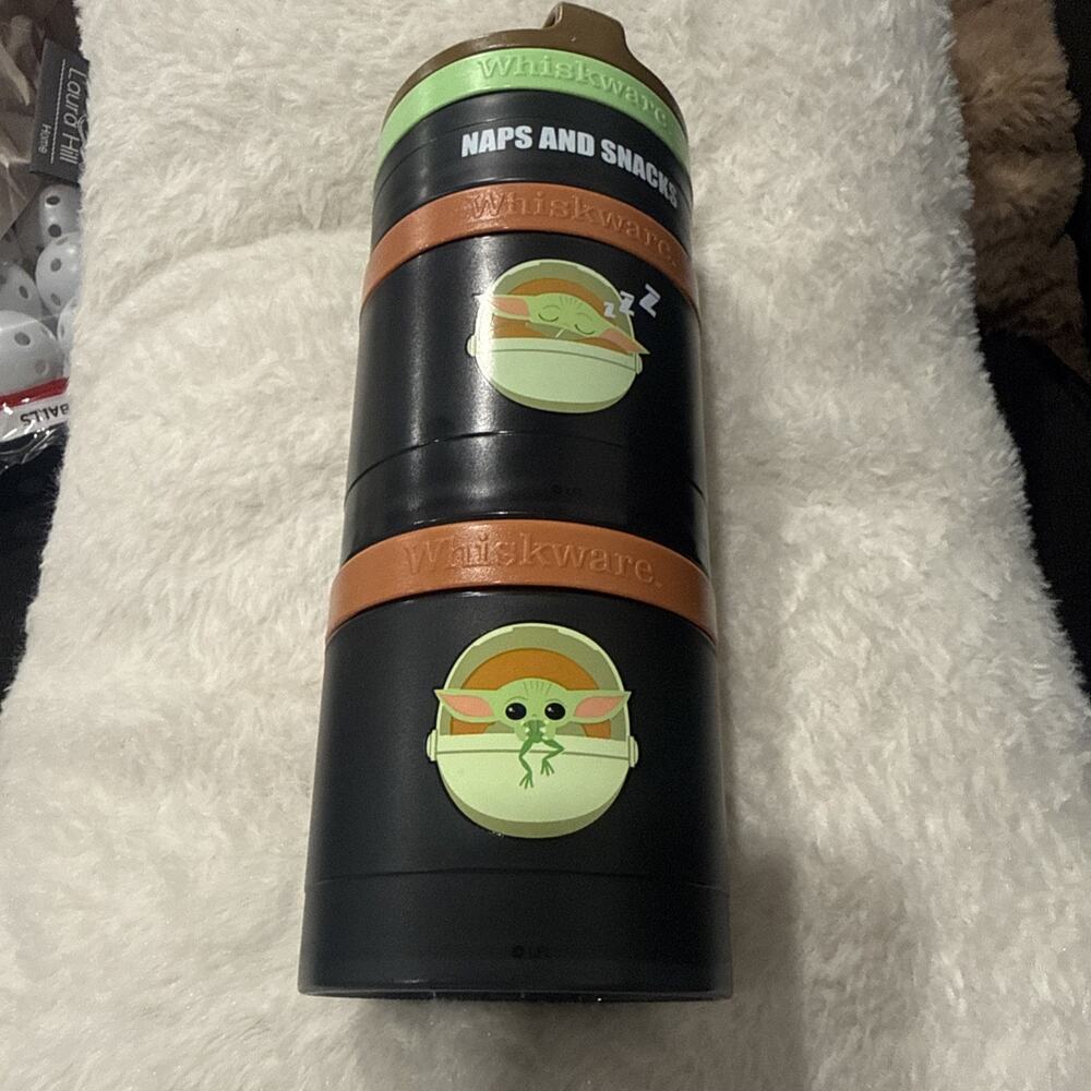 WHISKWARE Star Wars / Mandalorian Snacking Containers Portable Stackable
